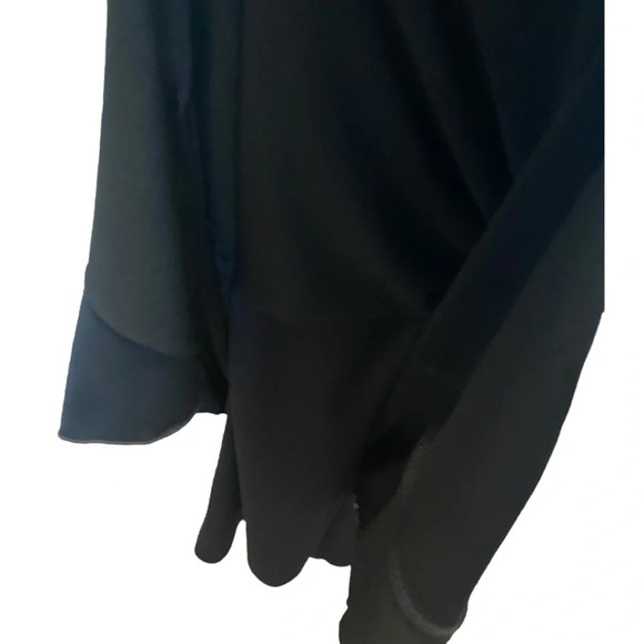 Studio M Women's Black Halter Dress Asymmetrical Hem Size Medium Lined - Picture 10 of 16